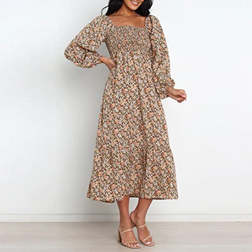 Vestido De Corte Medieval Vestido Estampado Vintage Vestido Casual De Retalhos Vestido Camponês Chem