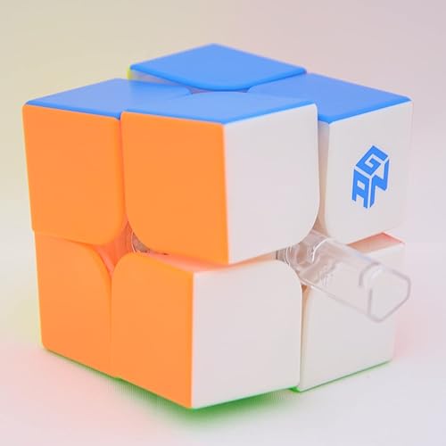 Miniatura 7 de Bukefuno GAN - Cubo mágico magnético 251 M Air 2x2 GAN251 MAir Speed Magic GAN 251 Air 2x2 cubos sin calcomanías Gans Mini imanes 2021 Puzzle