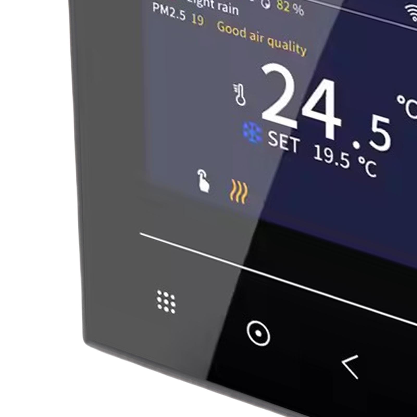 Generic Termostato Intelligente di Controllo APP Schermo LCD a Colori WiFi per di Riscaldamento a Pavimento Elettrico Domestico Installazione Semplice Costruzione ABS