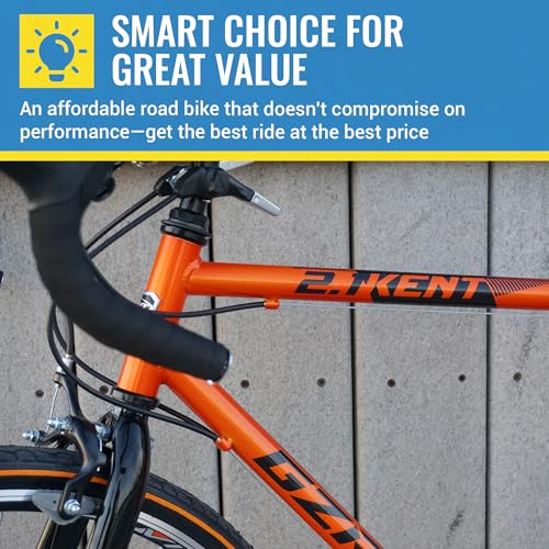 Kent GRZ700 Road Bike, 700c Men’s, 21 Speed