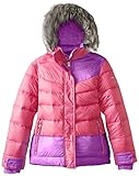 Free Country Big Girls' Down Color-Block Jacket