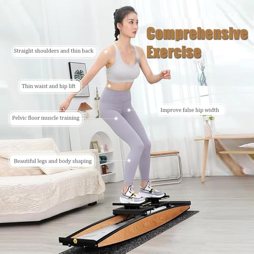 Máquina de ejercicio para esquí interior para entrenamiento miniatura 2