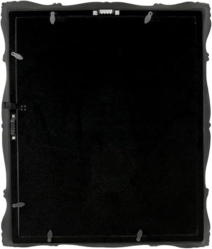 Miniatura 8 de Laura Ashley - Marco de fotos de resina texturizado hecho a mano con caballete y gancho para mesa y pared, con diseño floral ideal para decoración