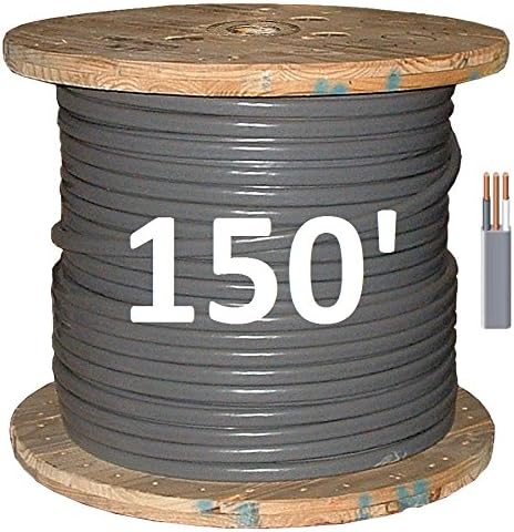 8/2 UF (Underground Feeder - Direct Earth Burial) Cable