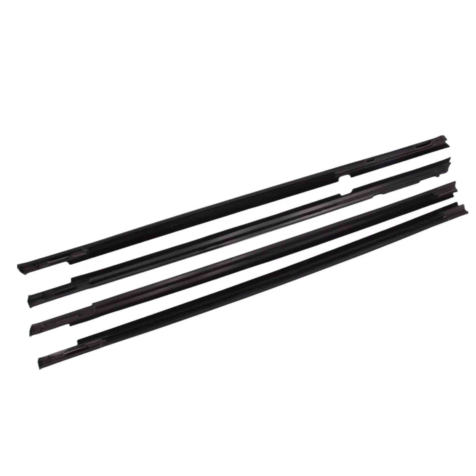Iukmrt One Color For Lancer For Cy For Cx For Fortis For Evo For Cz 2007-2019 4 X Car Outer Windows Weatherstrip Waterproof Door Strip Sealing Moulding Car Door Seal Protector