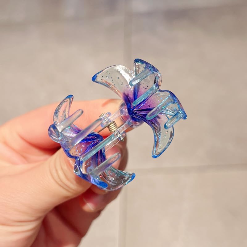 Amazon.co.jp: 4/8cm フラワークロークリップ 女性用 ハワイアン