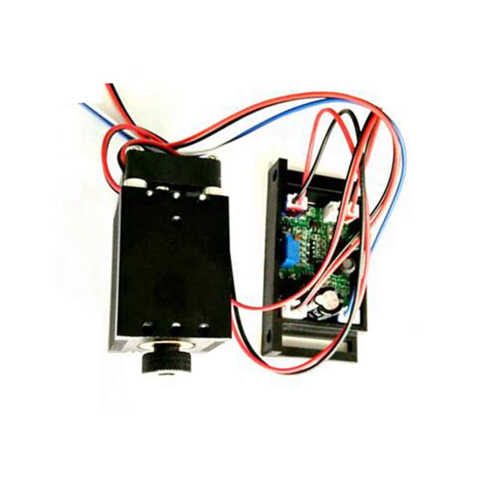 9-12V réglable Laser 450nm 500mw Bleu Diode Laser Point Module / 30x30x55mm