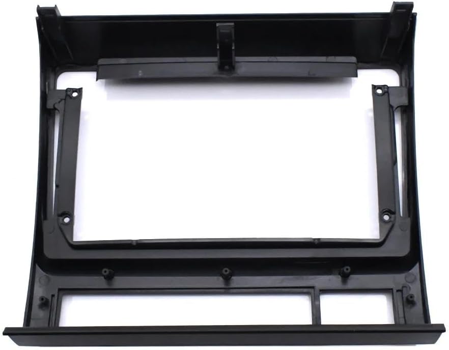 カーステレオパネル 9インチカーナビゲーションステレオ ラジオフェイシアパネルフレーム 2DINダッシュヘッドユニットスクリーントリ