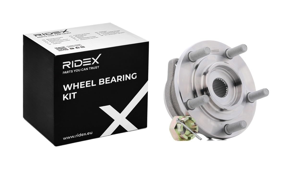 RIDEX 654W0890 Kit cuscinetto ruota Cuscinetto ruota integrato nel mozzo Compatibilità con MITSUBISHI Lancer VII Sedan CSA, CTA