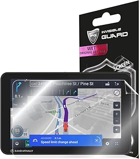 IPG For Rand McNally TND Tablet 85 8-inch GPS Truck Navigator Screen Protector Invisible Ultra HD Clear Film Anti Scratch Skin Guard - Smooth/Self-Healing/Bubble -Free