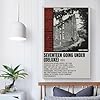 DAXXIN Sam Fender - Seventeen Going Under 7 Canvas Poster Wall Art Decor Print Picture Paintings for Living Room Bedroom Decoration Unframe-style 12x18inch(30x45cm) #3