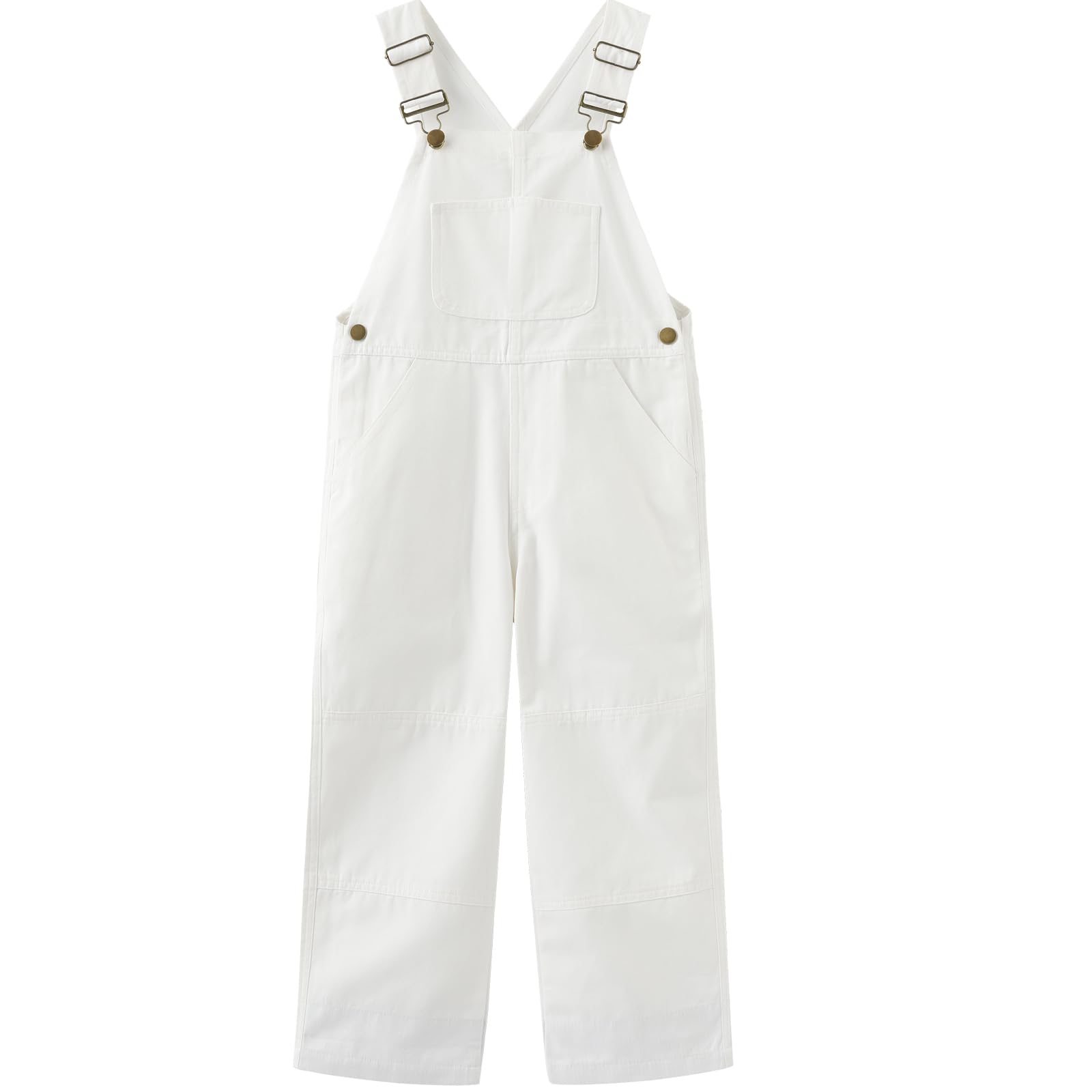 GRANDWISH Girls Overalls/Shortalls, 3-12 Year-Old Girls Overall Shorts, Kids Denim/Canvas Overalls/Short Overalls