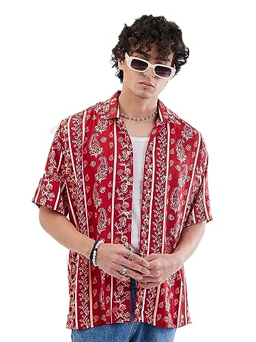 Image of J B Fashion Casual Shirt for Men|| Shirt for Men|| Men Stylish Shirt || Men Printed Shirt(Floral-BSY)