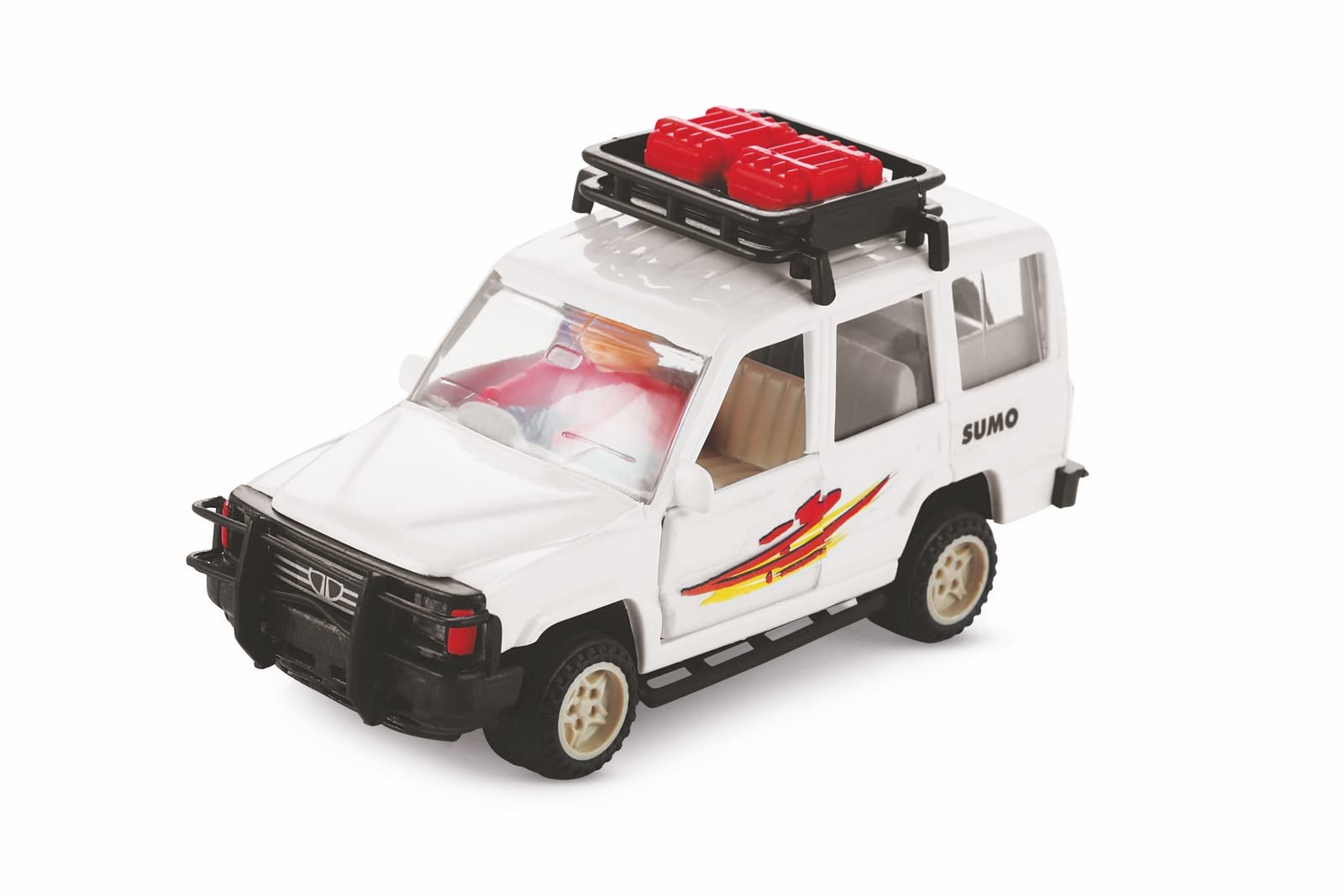 Shinsei Tata Sumo Car Maintenance Free Pullback Spring Action Race Toy Gift for Boys 5+ Years. Strong Abs Plastic, No Sh