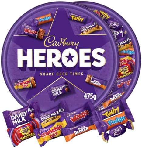 Cadbury Heroes Chocolates Tub 760g