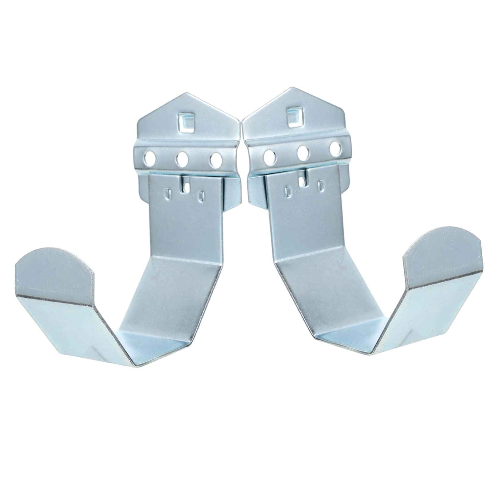 PRETYZOOM 2pcs Heavy Duty Pegboard Hooks Metal Hangers for Utility Storage Compact Garage Pegboard Hook Tool Organizer for Home and Auto Repair Shops