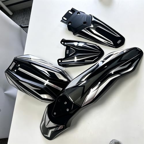 Image of Stylish Sticker Design Motorcycle Front Fender for Talaria,Front Mud Guard Protector Mudguard with Graphics Sticker for Taparia Sting MX3 /MX4 Electric Dirt Bike