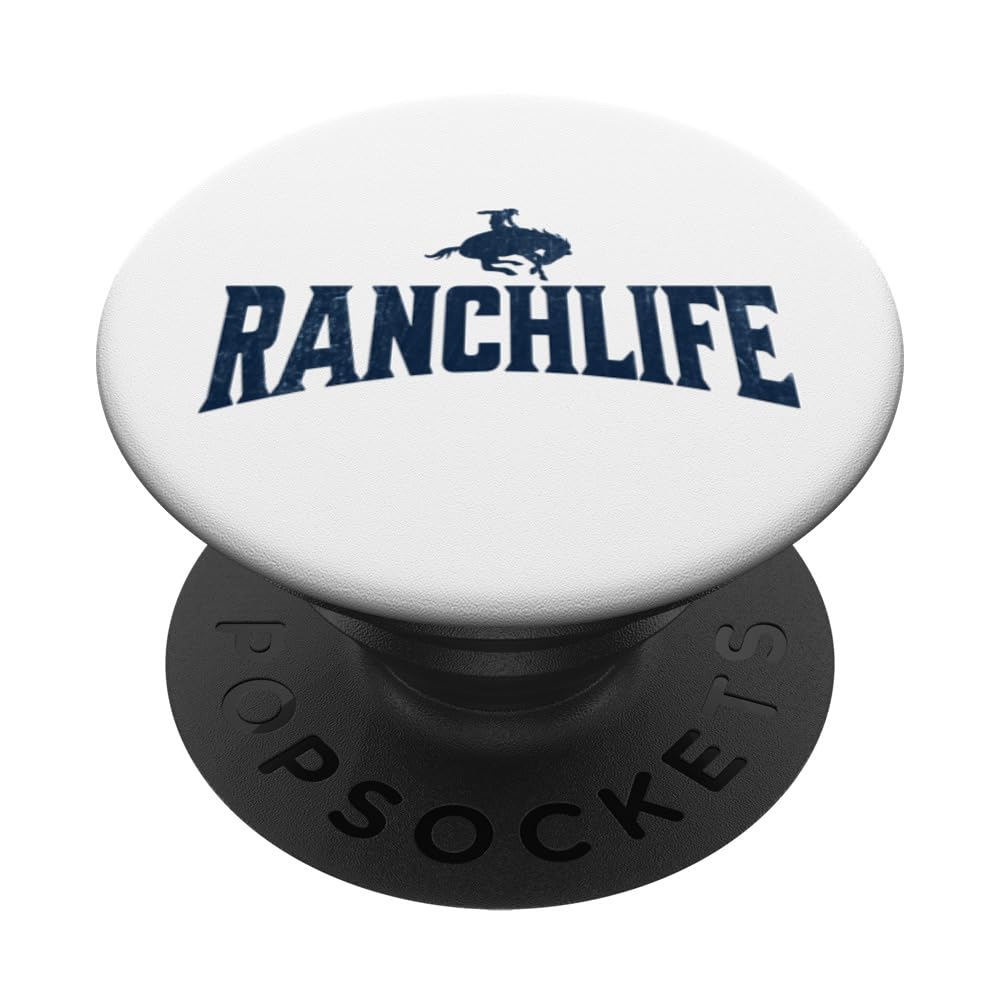 Ranchlife - Rodeo PopSockets Swappable PopGrip, Black