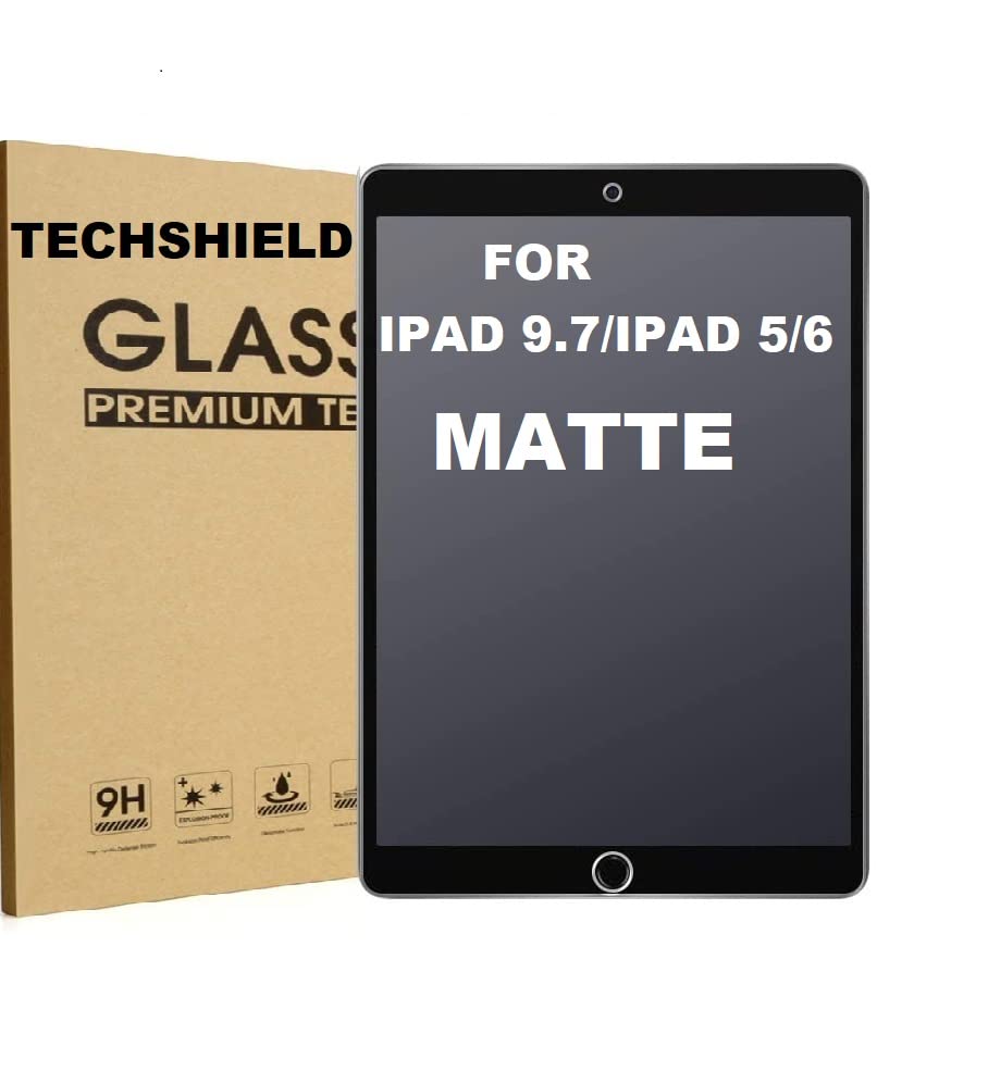 TECHSHIELD® Matte Tempered Glass Screen Protector -Compatible with iPad 9.7 inch (2018) 5th Gen & 6th Gen (Pack of 1) (B09TRNPC8N) Amazon Price History, Amazon Price Tracker