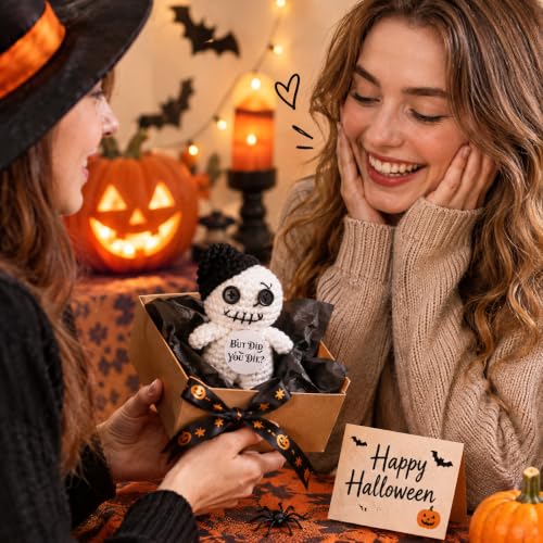 Halloween Boo Basket Crochet Ghost - image 3