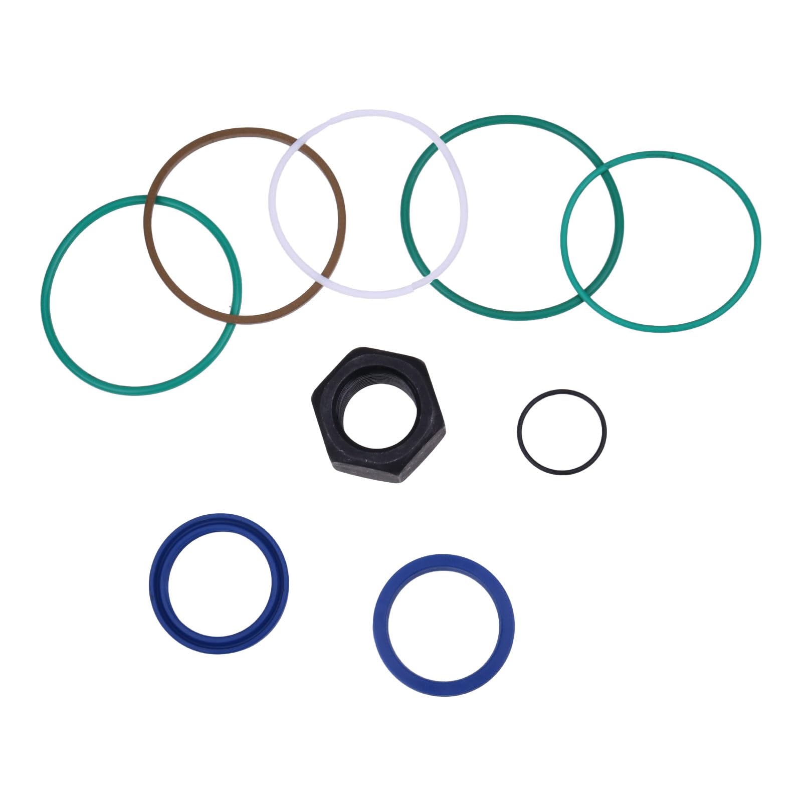 IEQFUE Kit guarnizione inclinazione lama 7135547 compatibile con escavatore Bobcat 331 334 A300 S250
