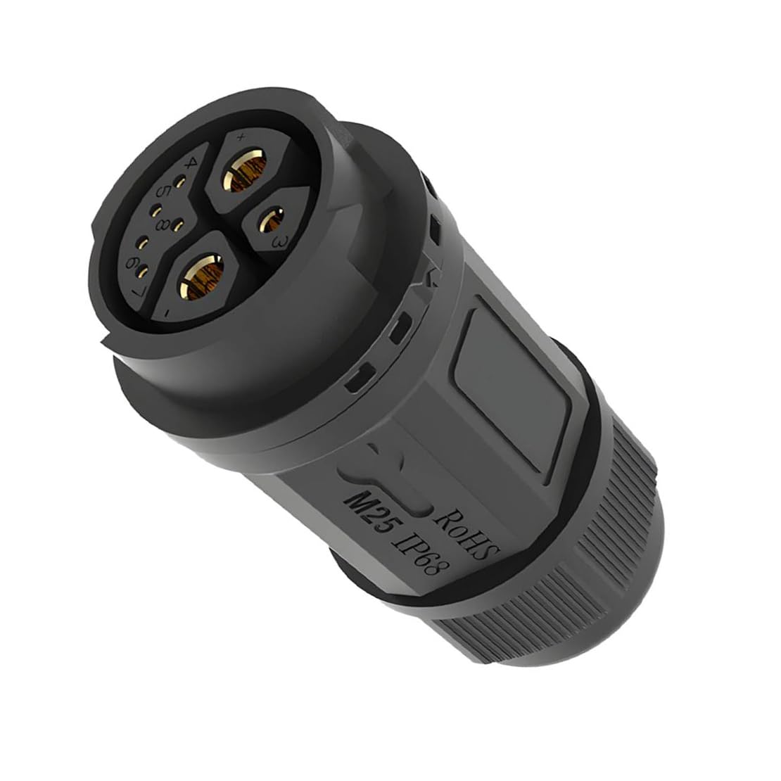 Connecteur à vis et à sertir 8 Broches 50 A, Prise de Charge pour Batterie d'aviation, mâle + Femelle, autobloquant