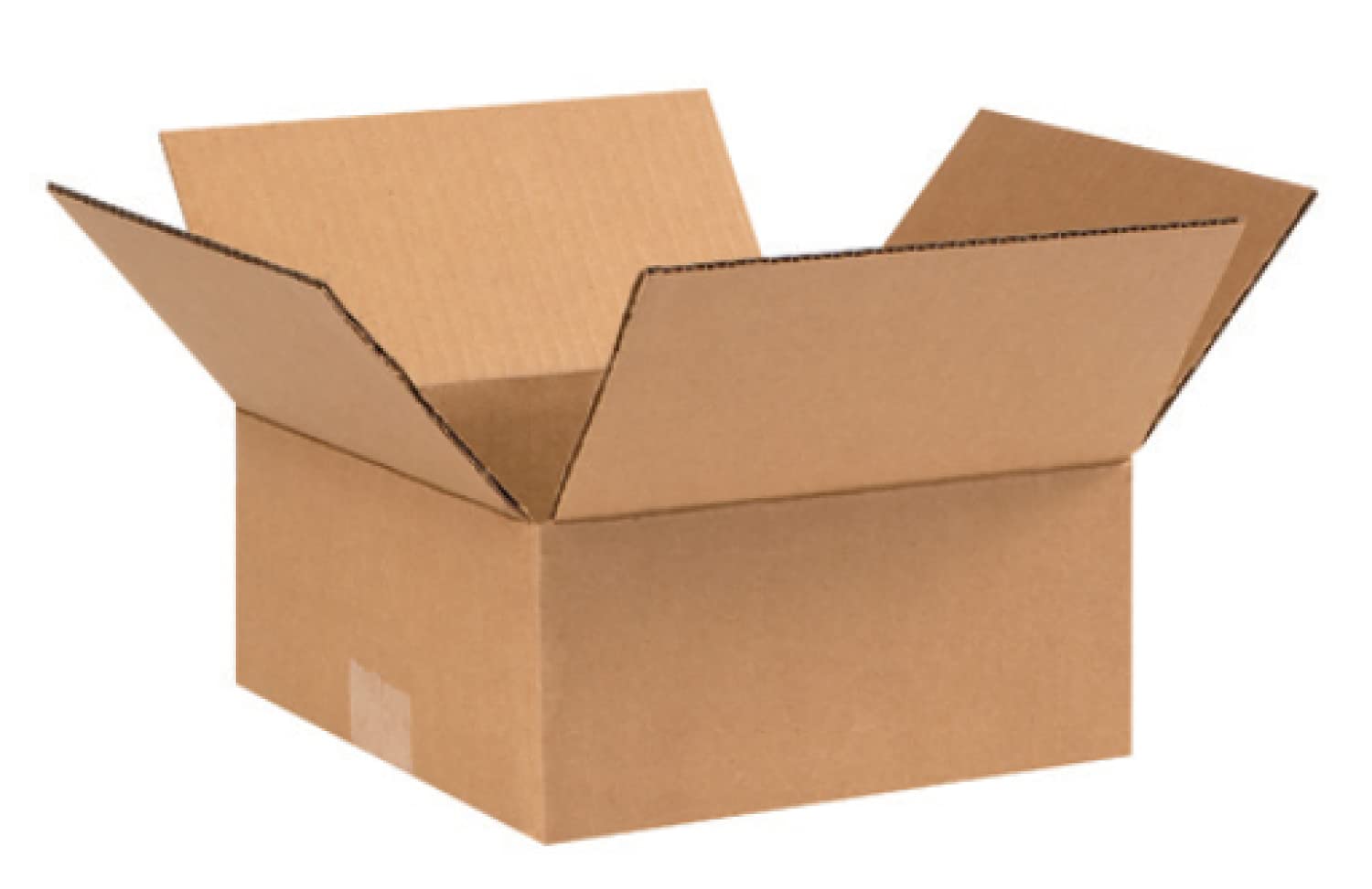 Secure Seal - Paquete de 50 cajas de cartón corrugado de 9 x 9 x 3 pulgadas para embalaje, envío, correo, mudanza, cajas de cartón