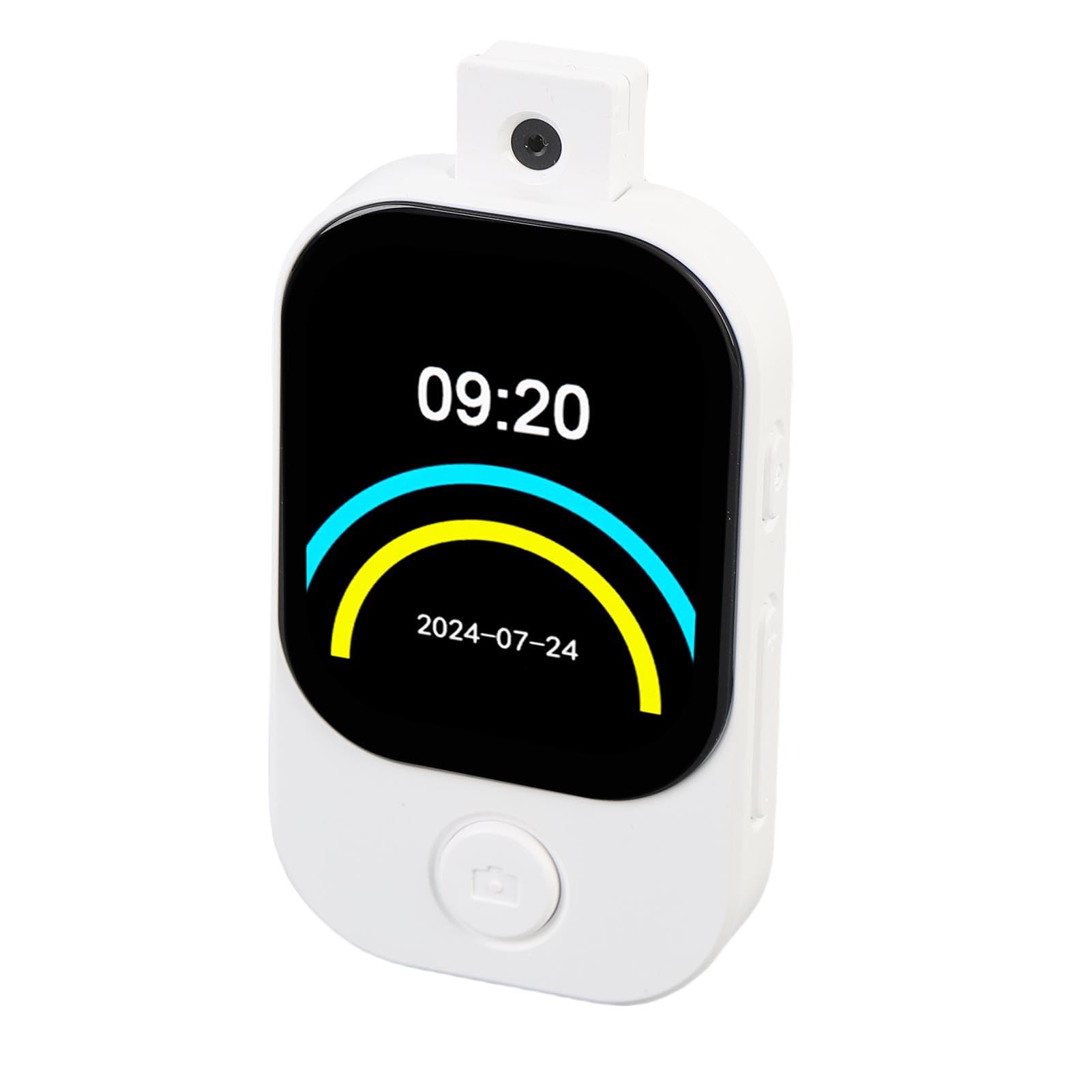 Asixxsix MP3 Player with Bluetooth 5.4, 2inch Touchscreen Music Player with HiFi Speaker, FM Radio Alarm Clocks, Stopwatch & Electronic Book, Portable MP3 Player for Kids Student (8G Small Memory