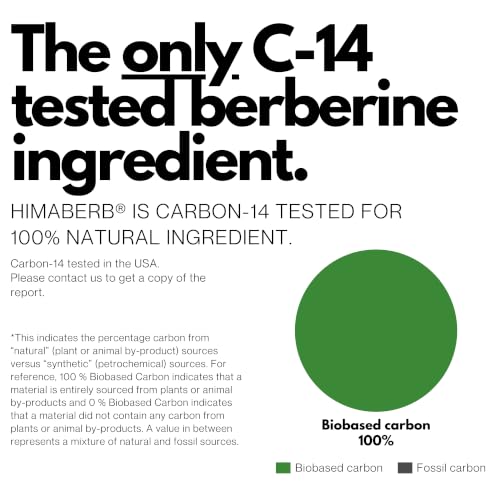 Image of FOLIUS LABS Clean Label Berberine HCl 97% Supplement 500mg | Clinically Studied, Ultra High Strength Pure, Support Blood Sugar & Lower Cholesterol, PCOS Supplements, 120 Capsules