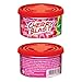 LITTLE TREES Car Air Freshener | Fiber Can Provides Long Lasting Scent for Auto or Home | Recycled Fiber | Cherry Blast, 4 Air Fresheners