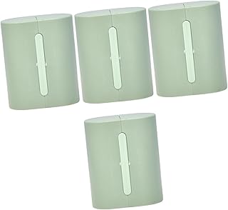 ULTECHNOVO 4 Peças Adesivo Rolo Pegajoso De Cabelo Escova De Remoção De Pelos Portátil Removedor De Rolo De Fiapos Para Animais De Estimação Rolo Pegajoso Sofá Rolos De Fiapos