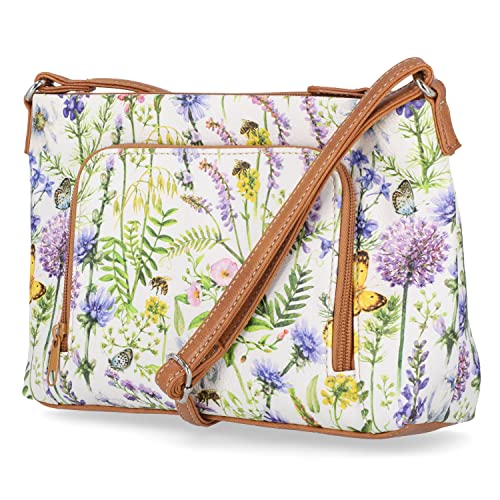 Image of Koltov Womens Ruby Crossbody Purse, Secret Garden