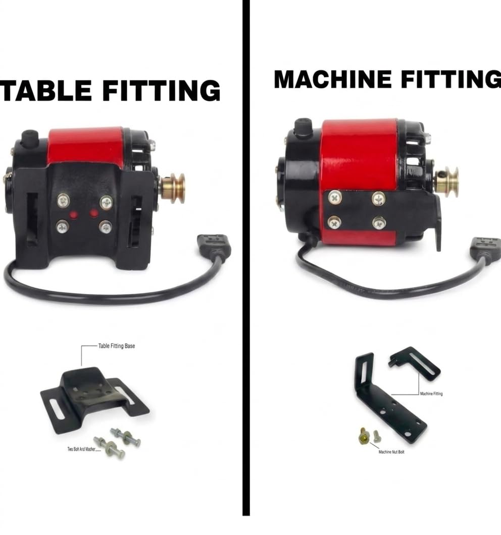Original 3 Pin Sewing Machine High Speed Motor And Controller/Sewing Machine/Silai machine Motor With Controller (1/12 HP) — Amazon image 4