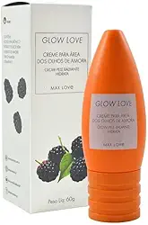 Creme Para Área Dos Olhos De Amora Glow Love - 60G,Max Love