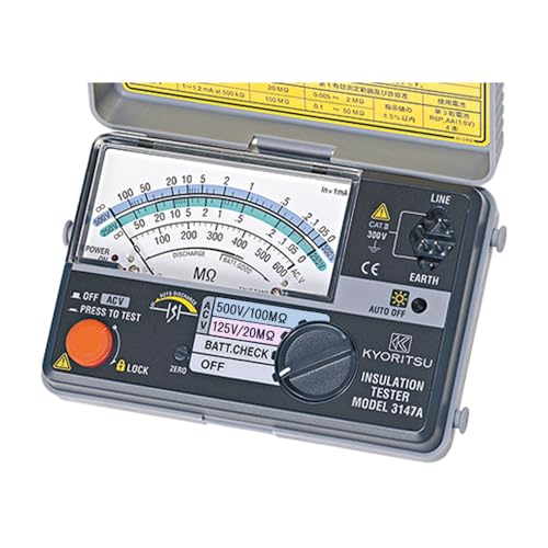 共立電気計器 (KYORITSU) 3147A キューメグ 2レンジ小型絶縁抵抗計