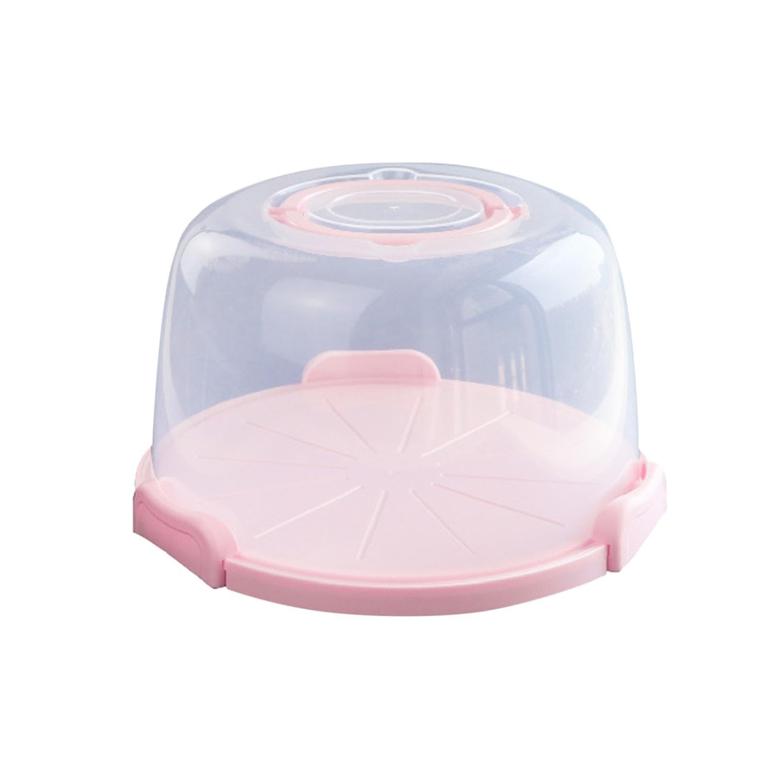 TWISAXC Dustproof Cake Carrier With Lid And Firm for Buckle Everyday Storage Of Cakes Pies Muffins Cake Container Is Suitable For Party Cupcake Muffin Tart Cookie Keeper