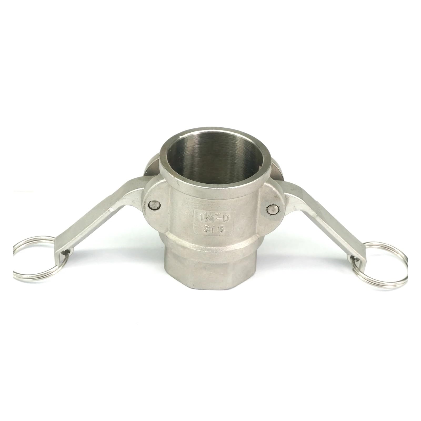 Cbqzchwdkt Women's One Color 1" Bsp 304 Stainless Steel Type D Socket Quick Fitting Camlock Connector Cam And Groove Coupler Wrench