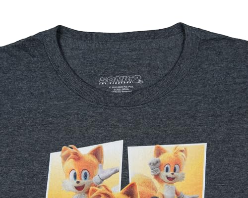 Seven Times Six Sonic The Hedgehog 2 Boy's Tails Miles Prower Kids Graphic Print T-Shirt3