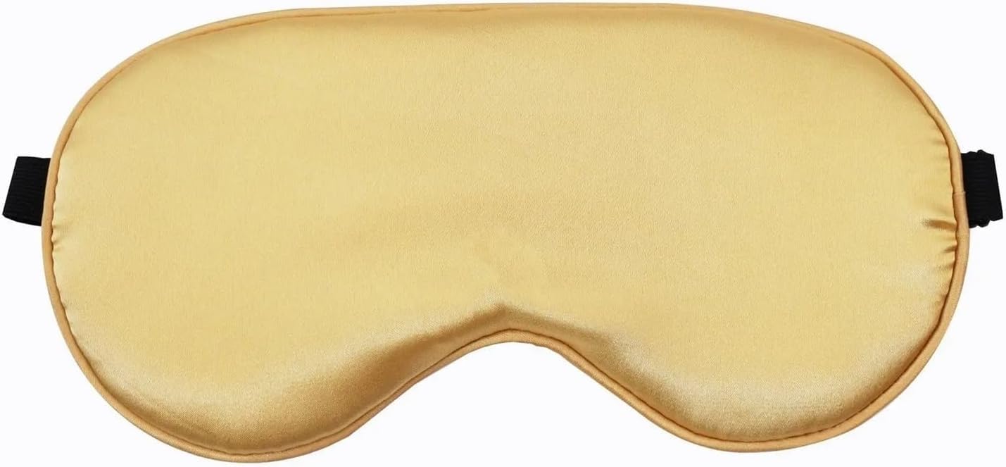 antifaz Máscara de seda for ojos, máscara de noche for ensueño, cubierta suave for relajar los ojos, vendaje for dormir, venda for los ojos for mujeres, hombres, siesta nocturna, salud, siesta relajad