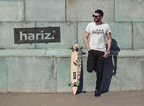 HARIZ Maglietta da uomo Evolution Gassi cane