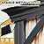 Devoko 10' x12' FT Outdoor Hardtop Gazebo Galvanized Steel Metal Gazebo Aluminum Frame Double Roof Outdoor Gazebo with Nettings and Curtains for Patios, Garden,Yard