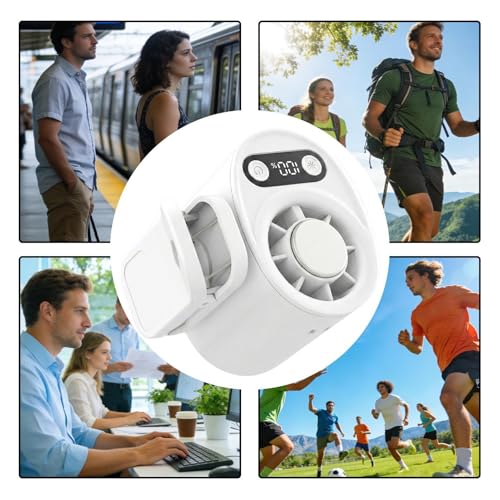Ventilateur à clip portable pour le camping et les sorties à vélo