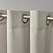 Exclusive Home Curtains Loha Linen Grommet Top Curtain Panel Pair, 54x108, Natural