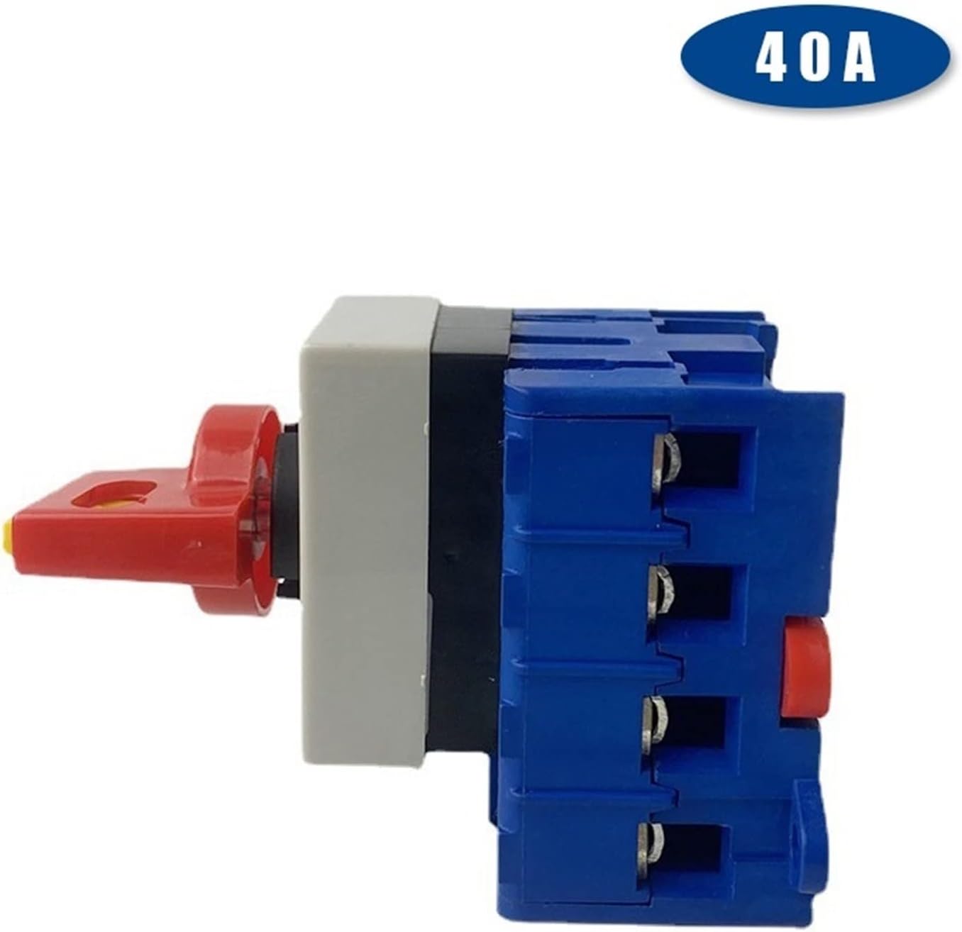 YANHAO YMD11-40C 4P 40A Off-ON Panel DIN Rail Mounting 690V 40A Isolator Switch Padlock Disconnect Replace LW30-40A 1Pcs