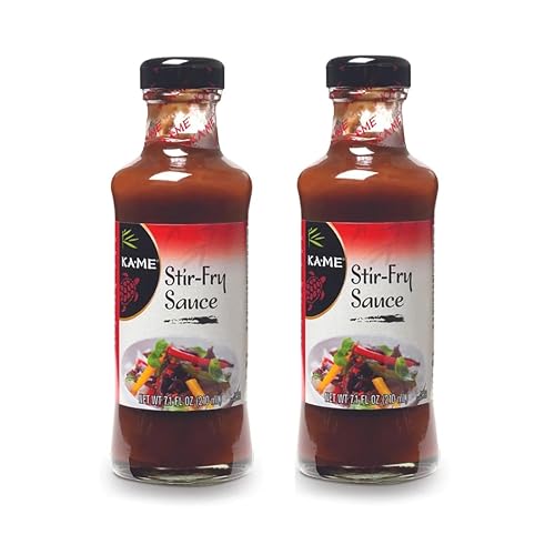 KA-ME Salsa salteada, sabores e ingredientes chinos auténticos, salsa todo en uno para salteado chino, 7.1 onzas líquidas (paquete de 2)