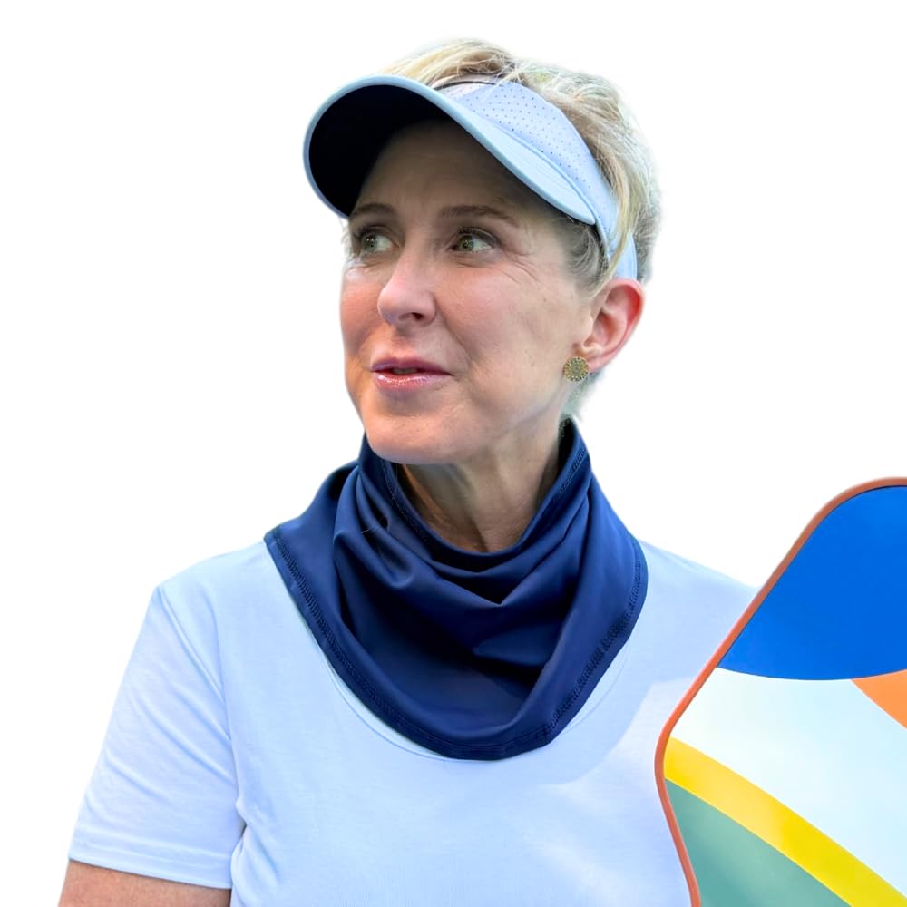 BANDI UPF 50+ Sun Protective Wrap – Reversible Neck Gaiter, Lightweight Scarf with UV Protection for Travel, Made in USA
