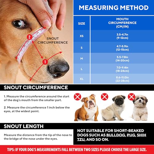 Image of Evollax Dog Muzzle Medium Sized Dogs - Soft Muzzle for Medium Sized Dog with Air Mesh | Adjustable Mussle to Stop Biting Barking and Chewing | Allows Panting and Drinking