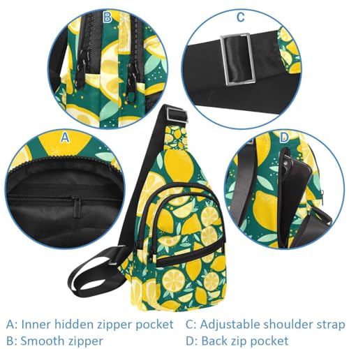 Mochila cruzada impermeable con compartimentos amplios para el día a día 4
