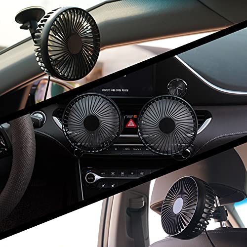 Kmmotors Cooling Car Fan, Baby Pet Car Seat Rear Seat Headrest Window Fan, Usb Plug For Car/Vehicle #TOP4