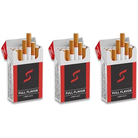 STEP Red Full Flavor Herbal Cigarettes 3-Pack Cover